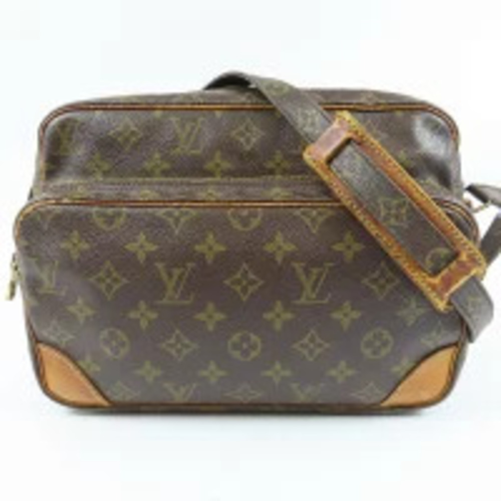 Louis Vuitton Nile Messenger Bag Monogram Shoulder Brown - Picture 1 of 9
